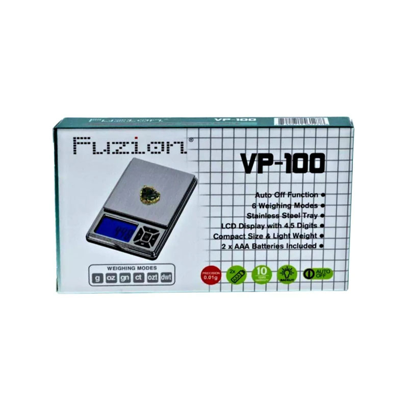 FUZION VP-100 PROFESSIONAL DIGITAL MINI SCALE- 100G X 0.01G