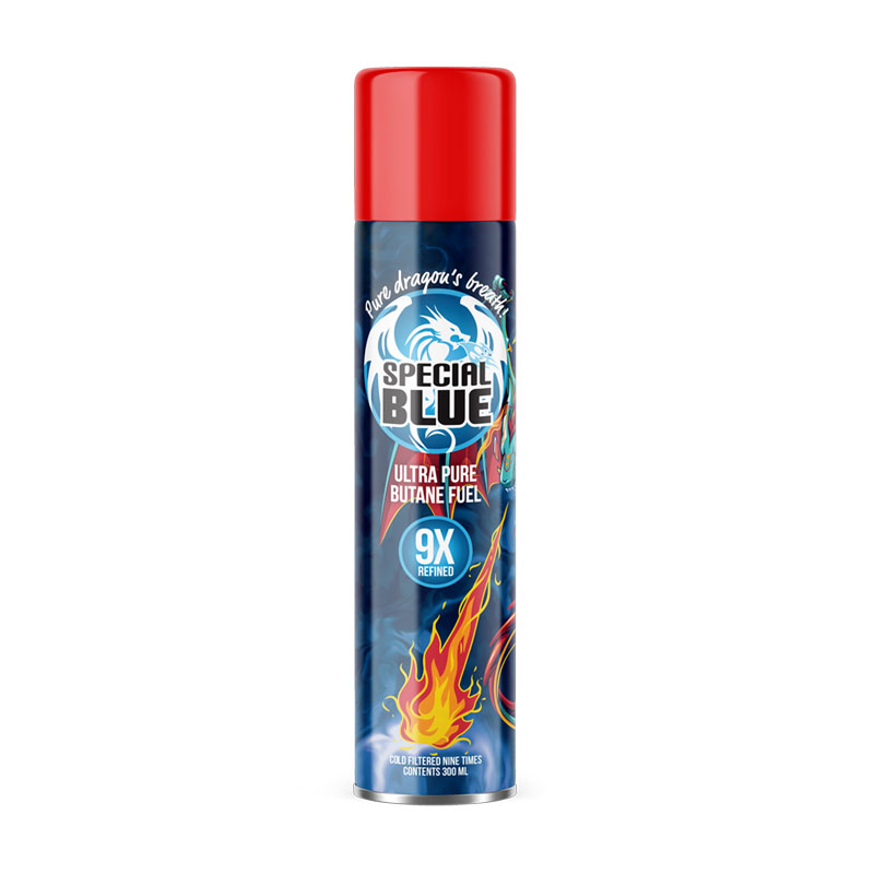 SPECIAL BLUE Ultra Pure Butane 9X Refined - 300mL / 10.14 FL OZ