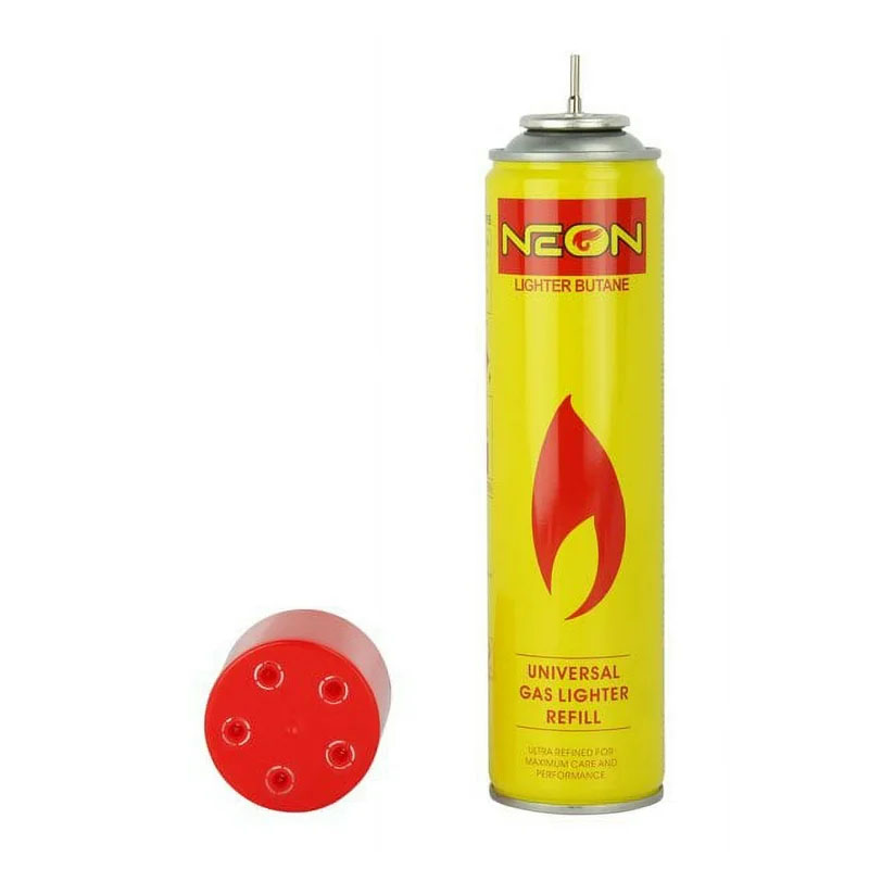 NEON Universal Gas Lighter Butane Refill 5X - 300mL / 10.14 FL OZ